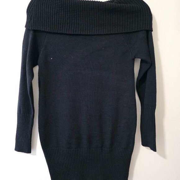 Off shoulder mini sweater dress - Picture 3 of 3